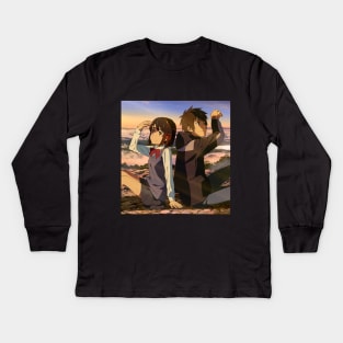 Your Name | Mitsuha and Taki Kids Long Sleeve T-Shirt